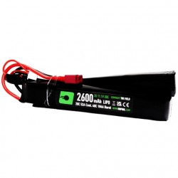 Nuprol 11.1v 2,600mAh Lipo (Nunchuck) (Deans), Airsoft batteries can be a bit overwhelming - there are numerous things to consider; the battery technology (NiMH/NiCd, Lipo, LiFE, Li-Ion etc), the voltage, and the shape/style