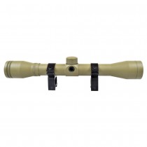 4x32 Mil-Dot Sniper Scope (Tan), Accessorising your airsoft replica is a rite of passage; a journey of discovery