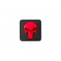 Punisher Path (BK/Red), Morale Patches are velcro patches designed to offer a bit of flair and humour, ideal for mounting on bags, tactical vests, or pretty much anywhere there's a spare section of velcro