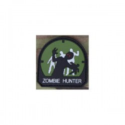 Emerson Gear Zombie Hunter, Morale Patches are velcro patches designed to offer a bit of flair and humour, ideal for mounting on bags, tactical vests, or pretty much anywhere there's a spare section of velcro