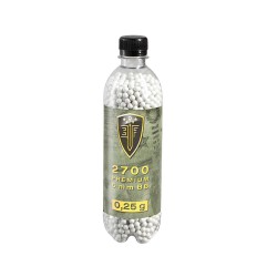 Elite Force 0.25g Premium BB's (2,700) Bottle, Manufactured by Elite Force, these premium BB's offer superb performance, and come in a handy-to-use BB Bottle