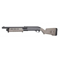 M870 MOE (355) Tri-Shot Shotgun (ABS) Tan, There is nothing quite like a shotgun - the ooze tacticool from top to bottom, and are a firm favourite for gamers due to their cool factor